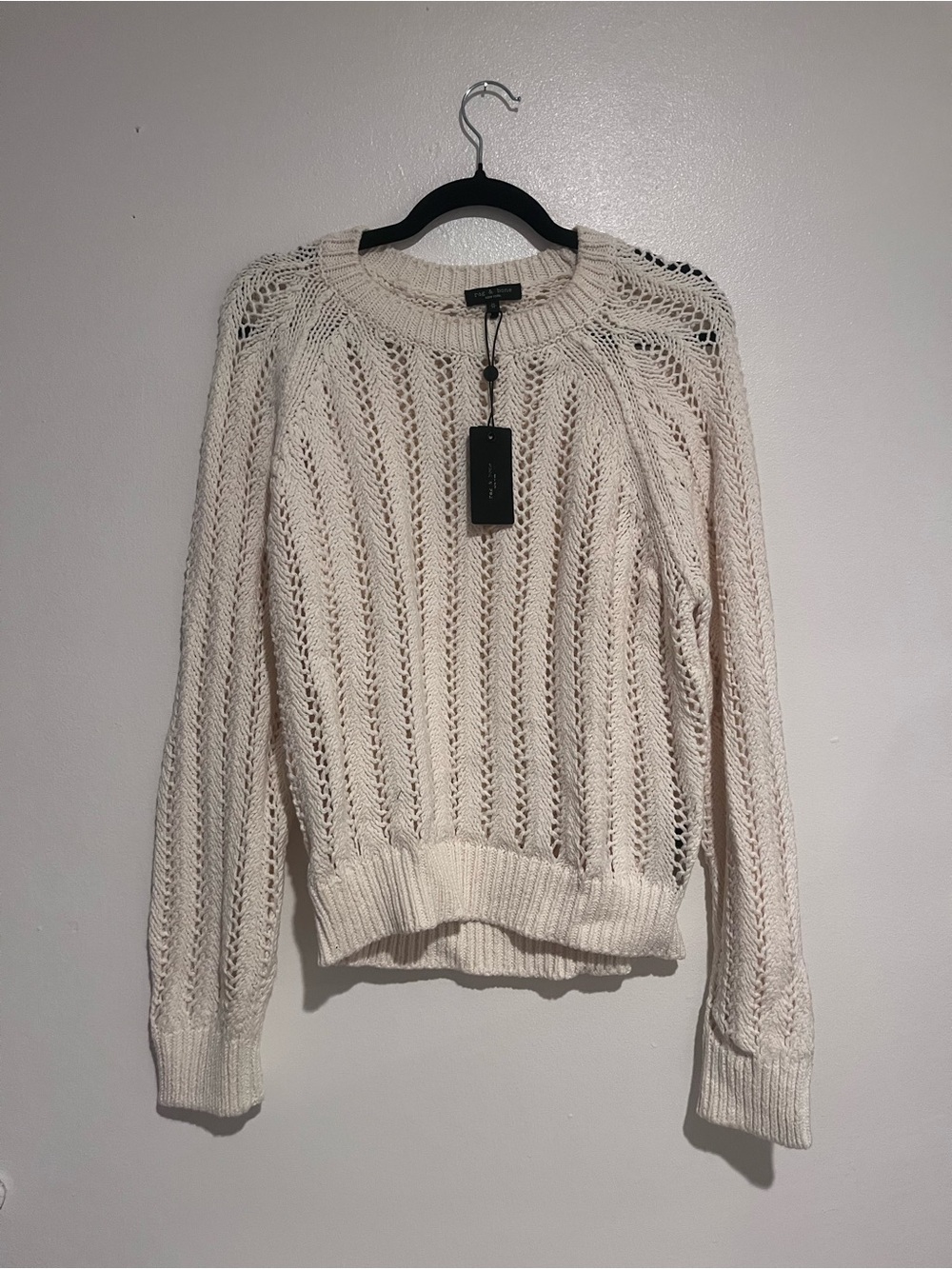 Rag & Bone Knit Ivory Sweater - Picture 2 of 5